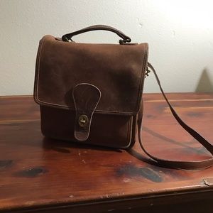Vintage Crossbody Leather Coach